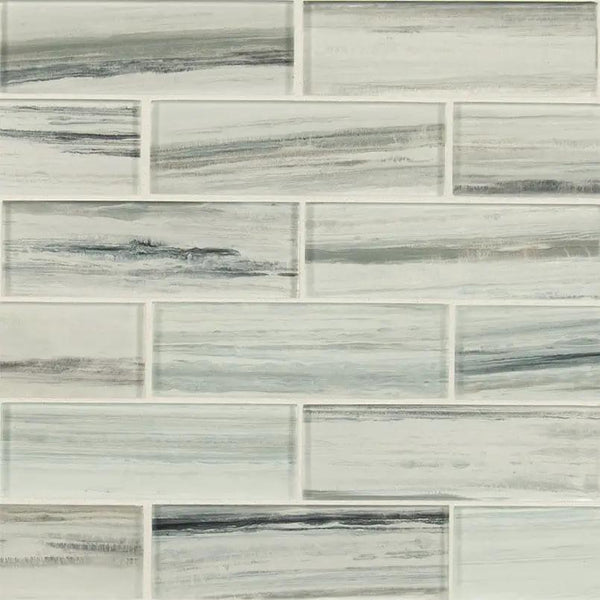 Malta Cliffs Subway Tile 2x6 Glass Mosaics