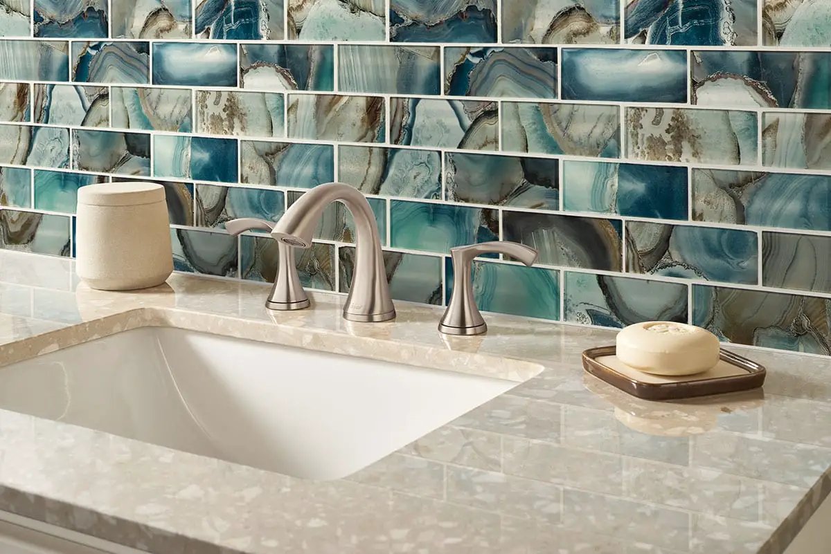 Night Sky Subway Tile 2x6 Glass Mosaics by MSI Surfaces