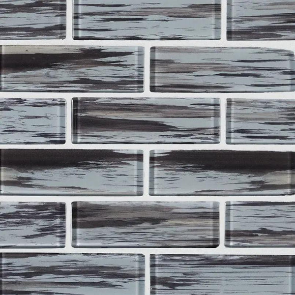 Verde Subway Tile 2x6 Glass Mosaics, photo 2 of 3