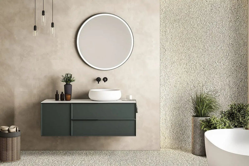 Ivory White Mini Pebble Tumbled Marble Mosaics by MSI Surfaces