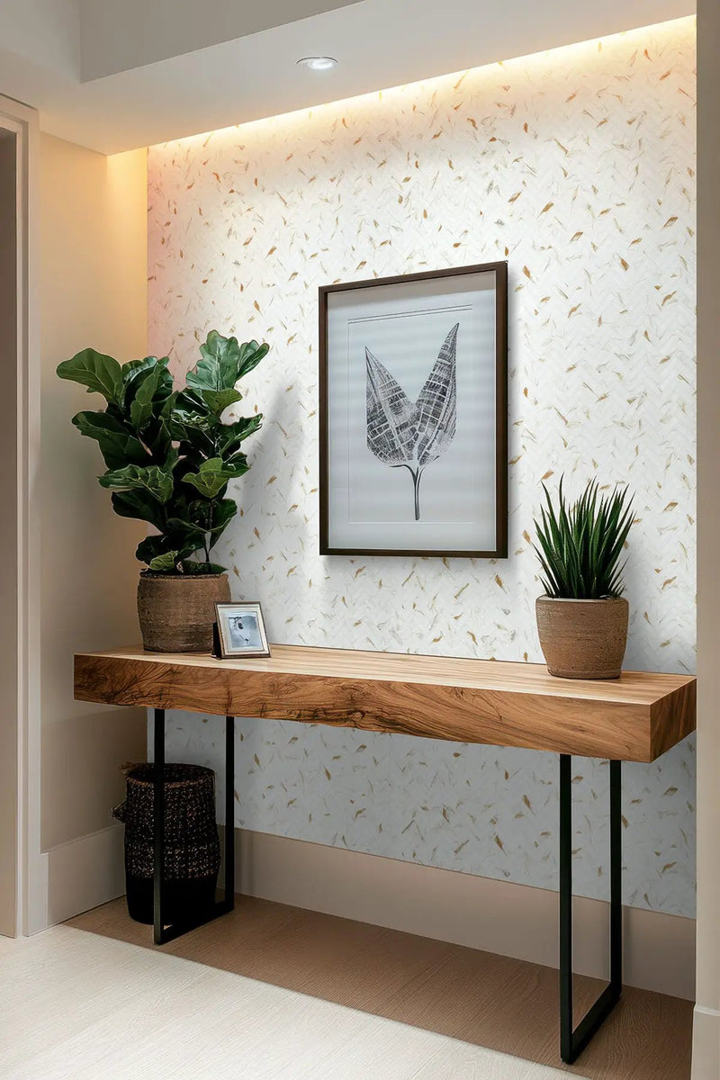 Calacatta Gold Matte 1x3 Herringbone Porcelain Mosaics by MSI Surfaces