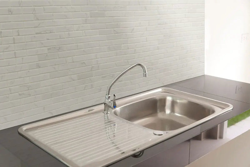 Carrara Matte 1x4x6mm Porcelain Mosaics 1x4 by MSI Surfaces