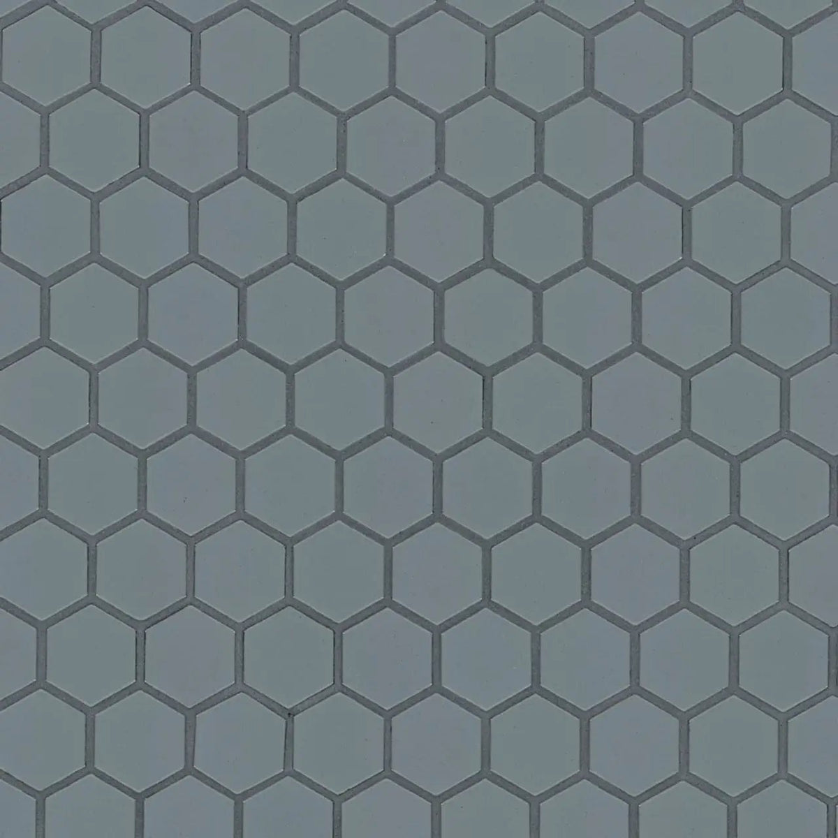 Cielo Azul Hexagon Glossy Porcelain Mosaics by MSI Surfaces