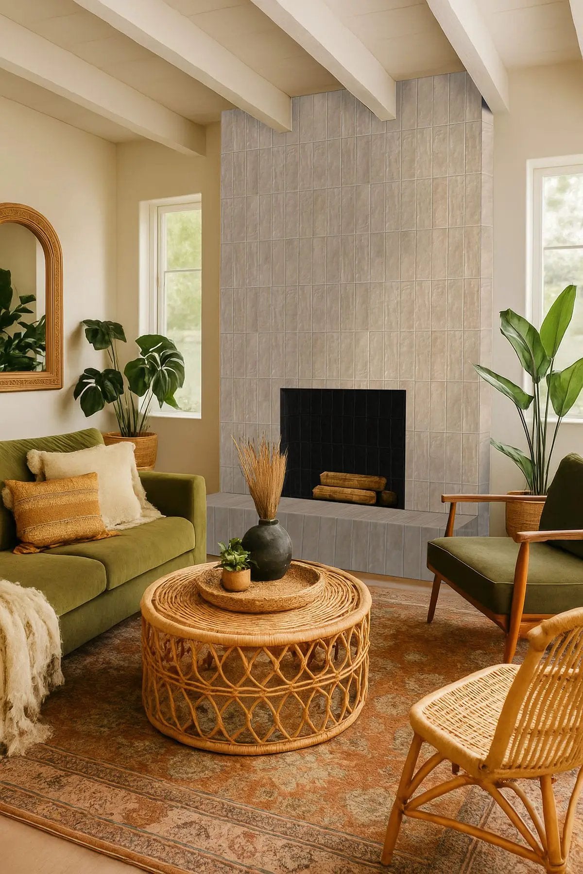 Sierra Umber 4x12 Matte Porcelain Mosaics by MSI Surfaces