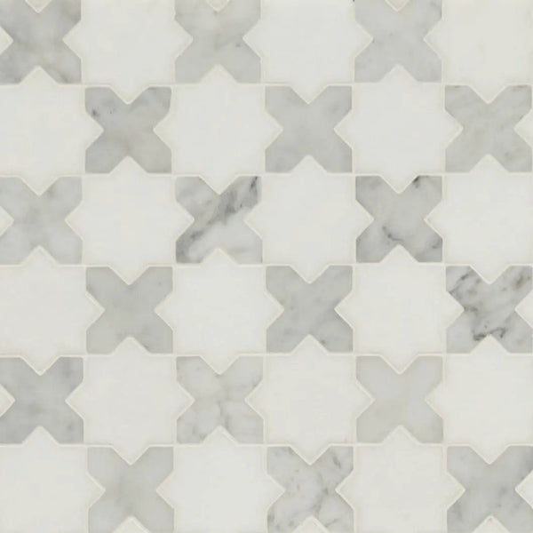 Vera Anne Pattern Polished Marble Mosaics