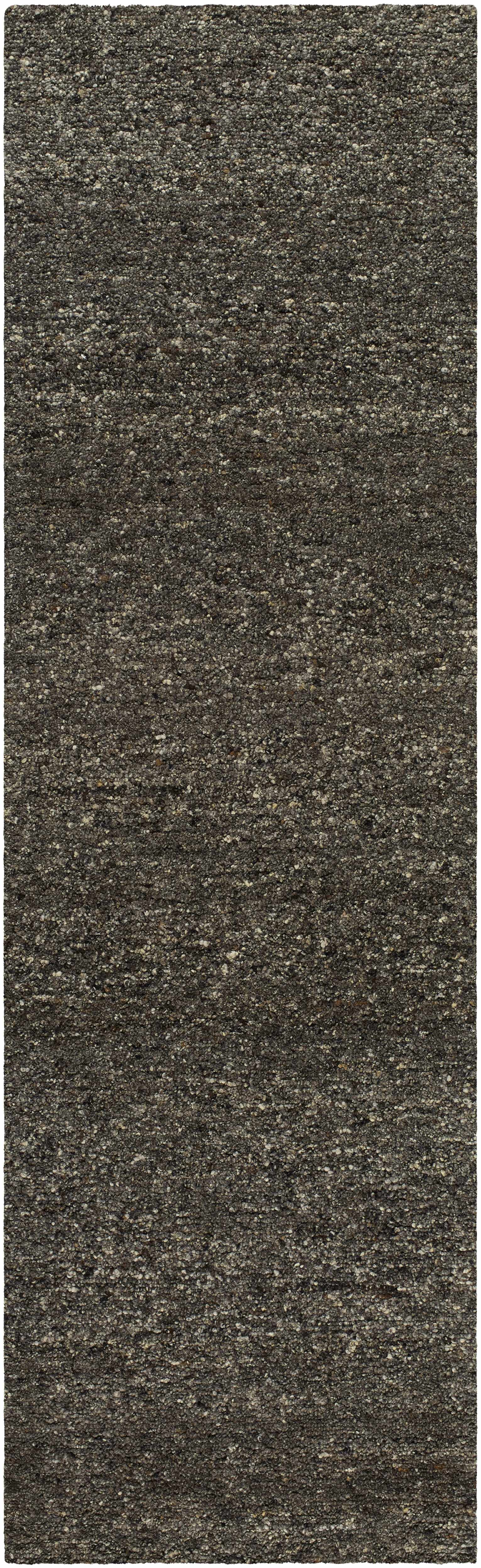 Sevan Black Wool Area Rug by Boutique Rugs