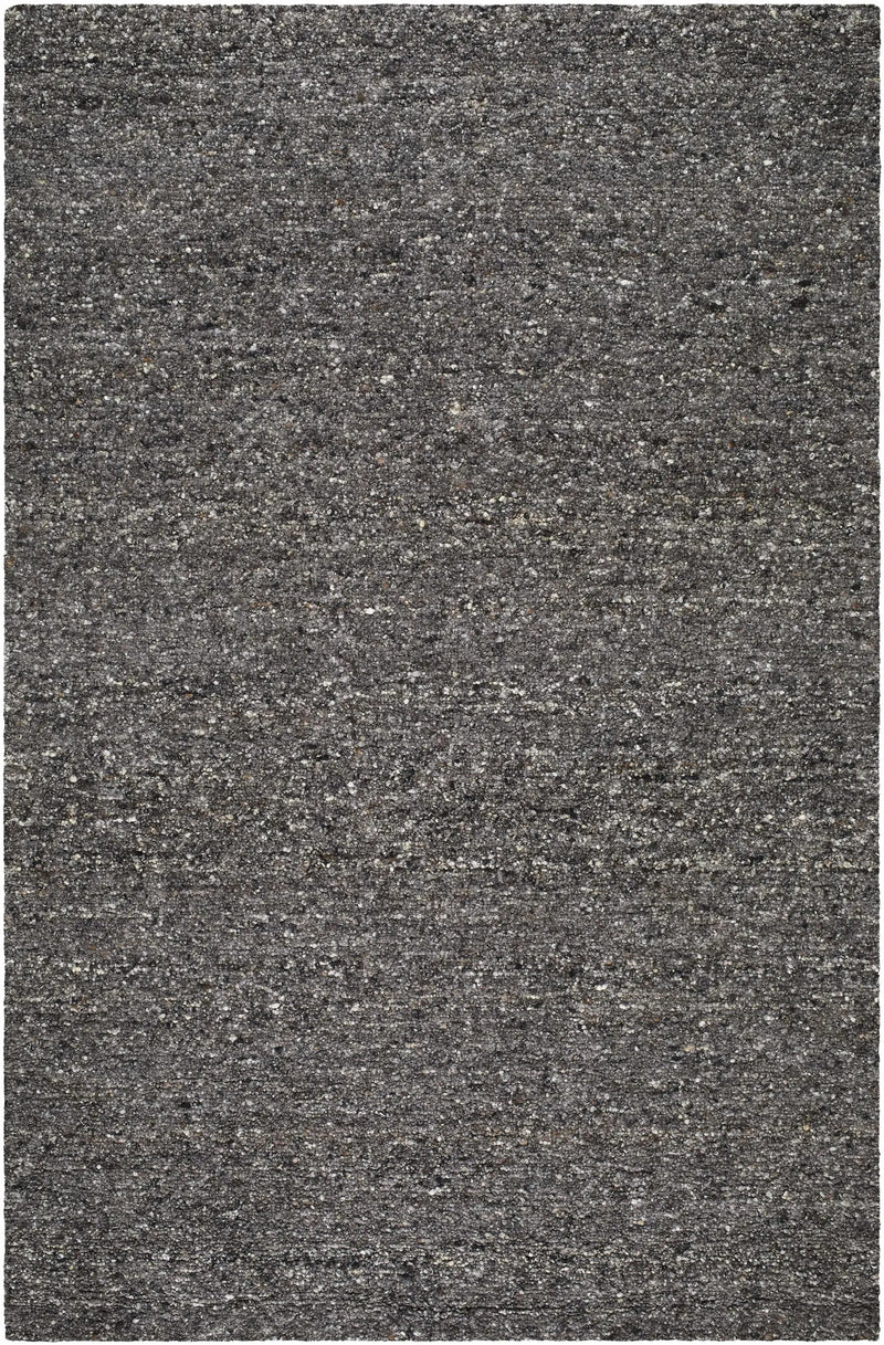 Sevan Black Wool Area Rug by Boutique Rugs
