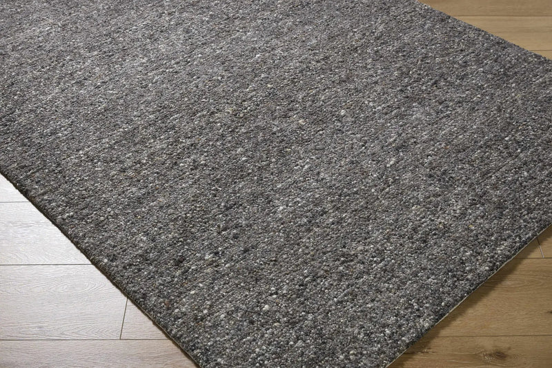 Sevan Black Wool Area Rug by Boutique Rugs