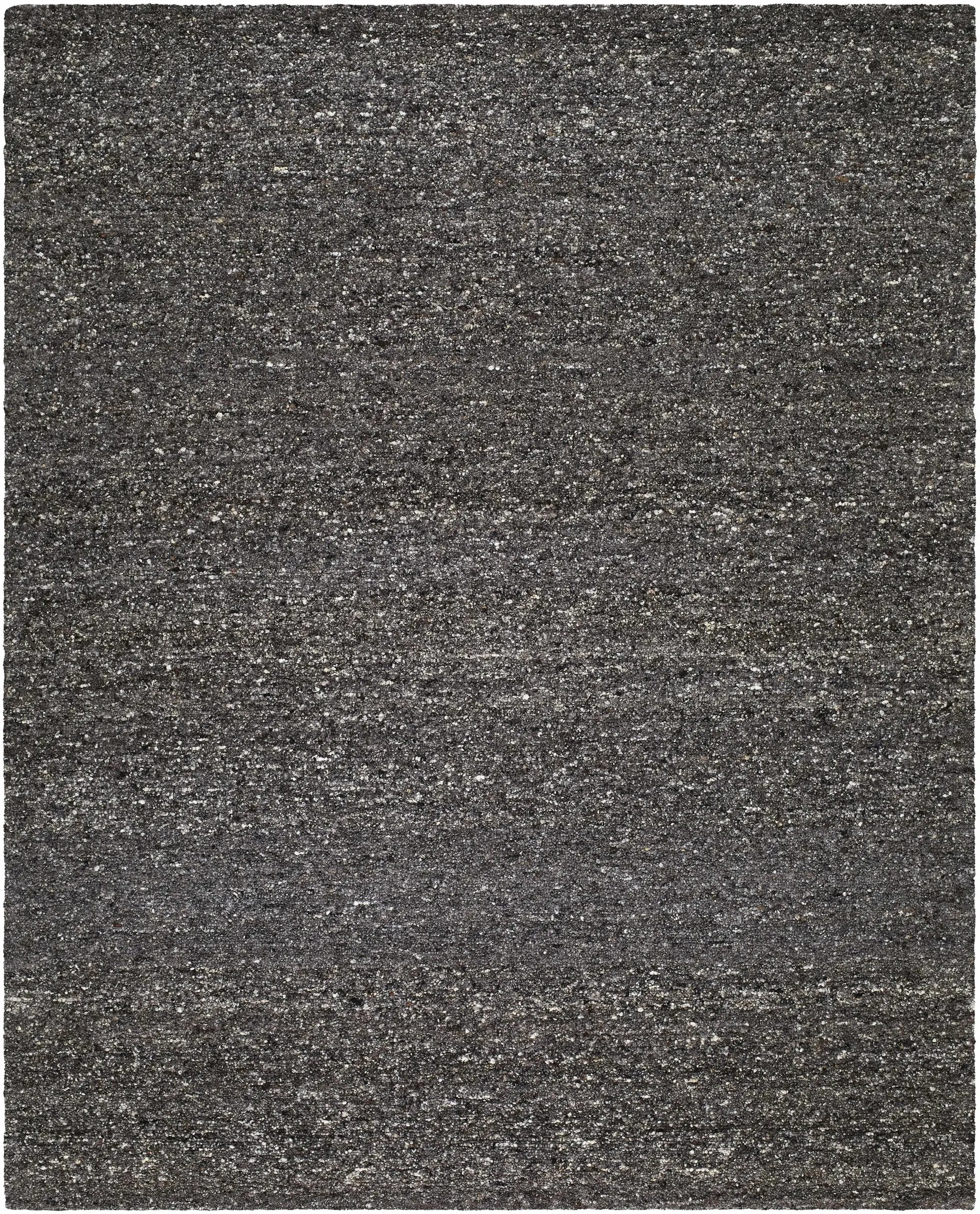 Sevan Black Wool Area Rug by Boutique Rugs