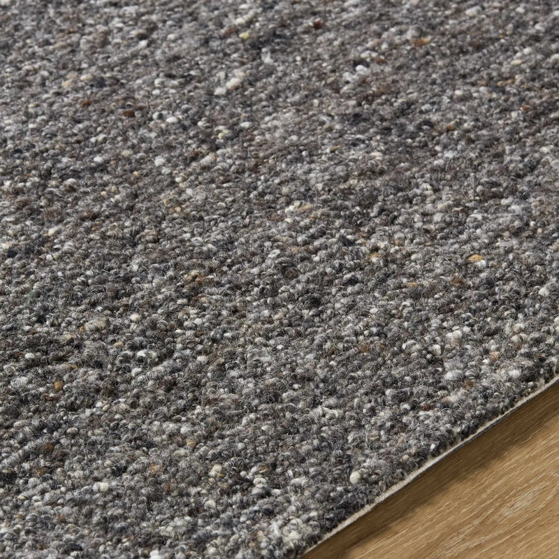 Sevan Black Wool Area Rug by Boutique Rugs