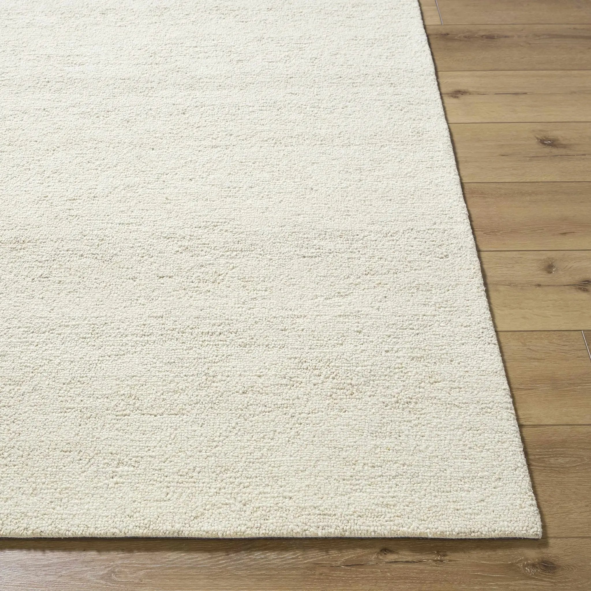 Sevan Cream Wool Area Rug by Boutique Rugs