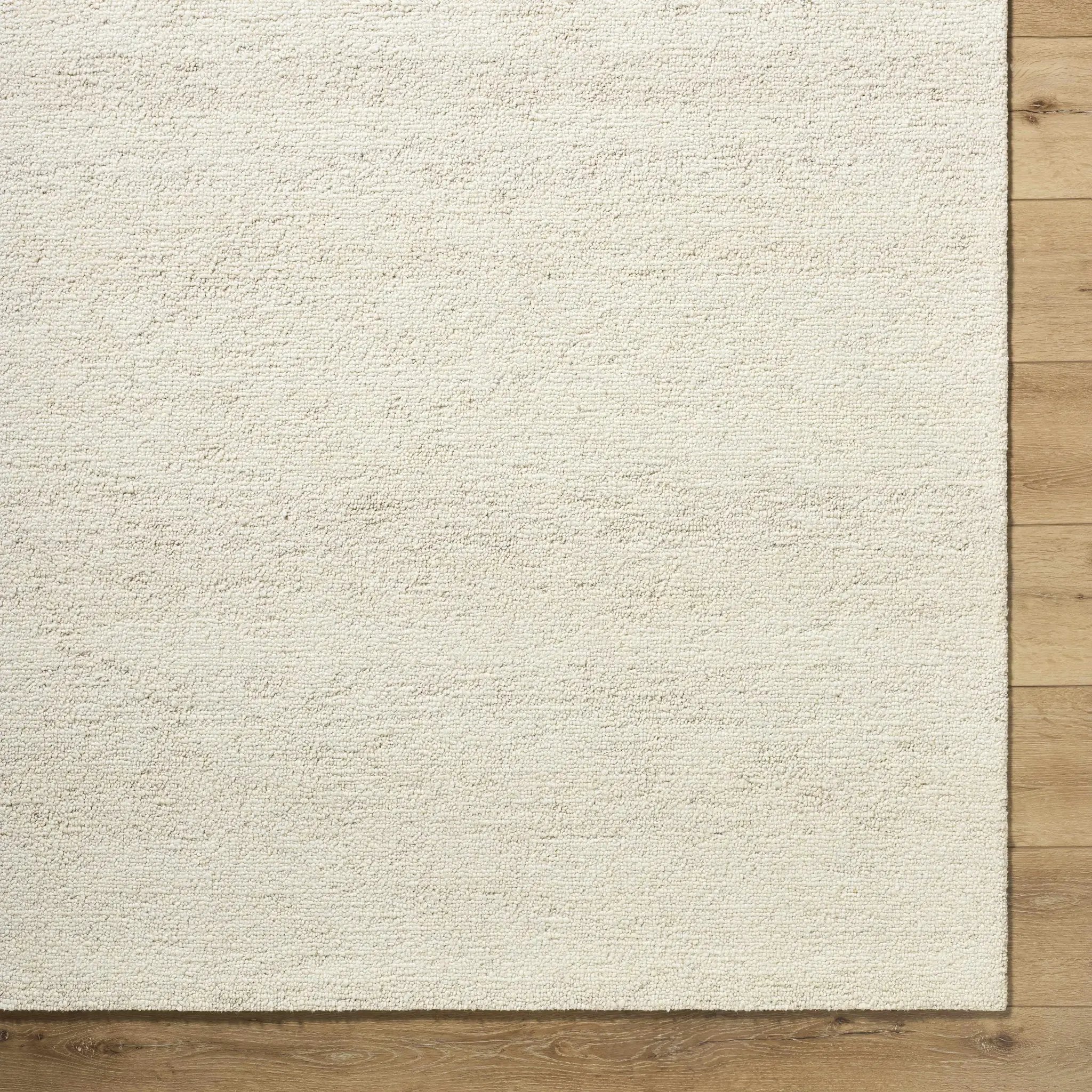 Sevan Cream Wool Area Rug by Boutique Rugs