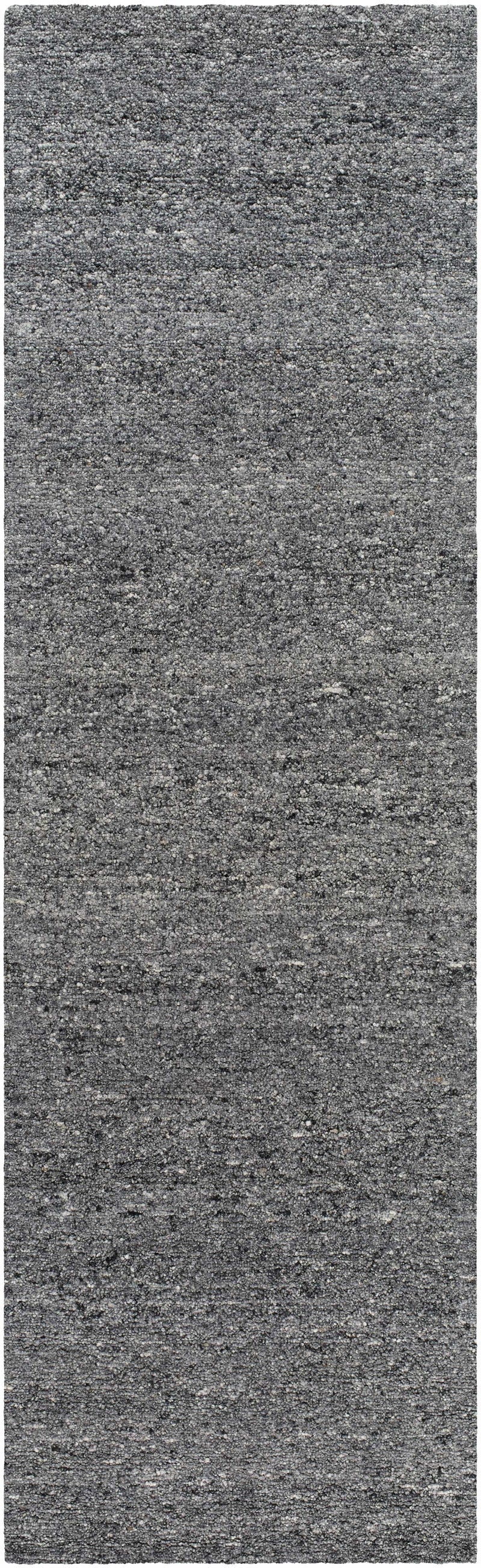 Sevan Charcoal Wool Area Rug by Boutique Rugs