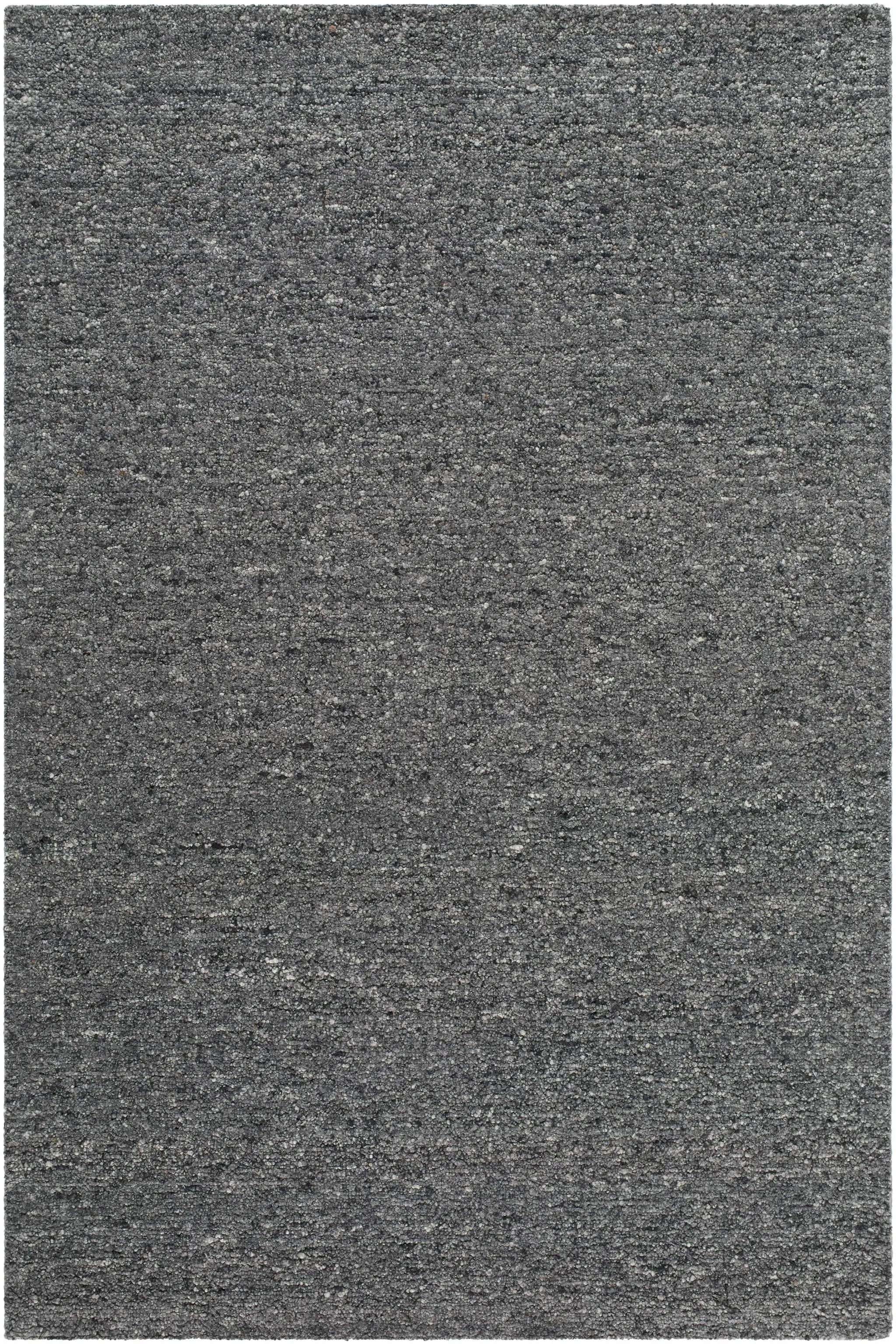 Sevan Charcoal Wool Area Rug by Boutique Rugs