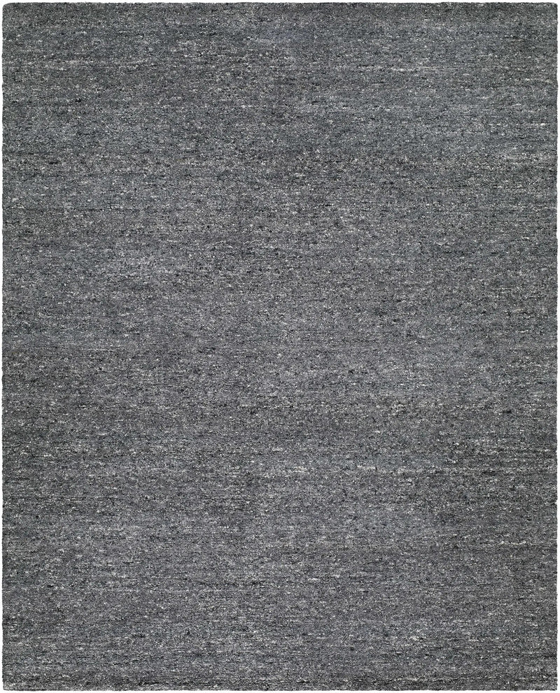 Sevan Charcoal Wool Area Rug by Boutique Rugs