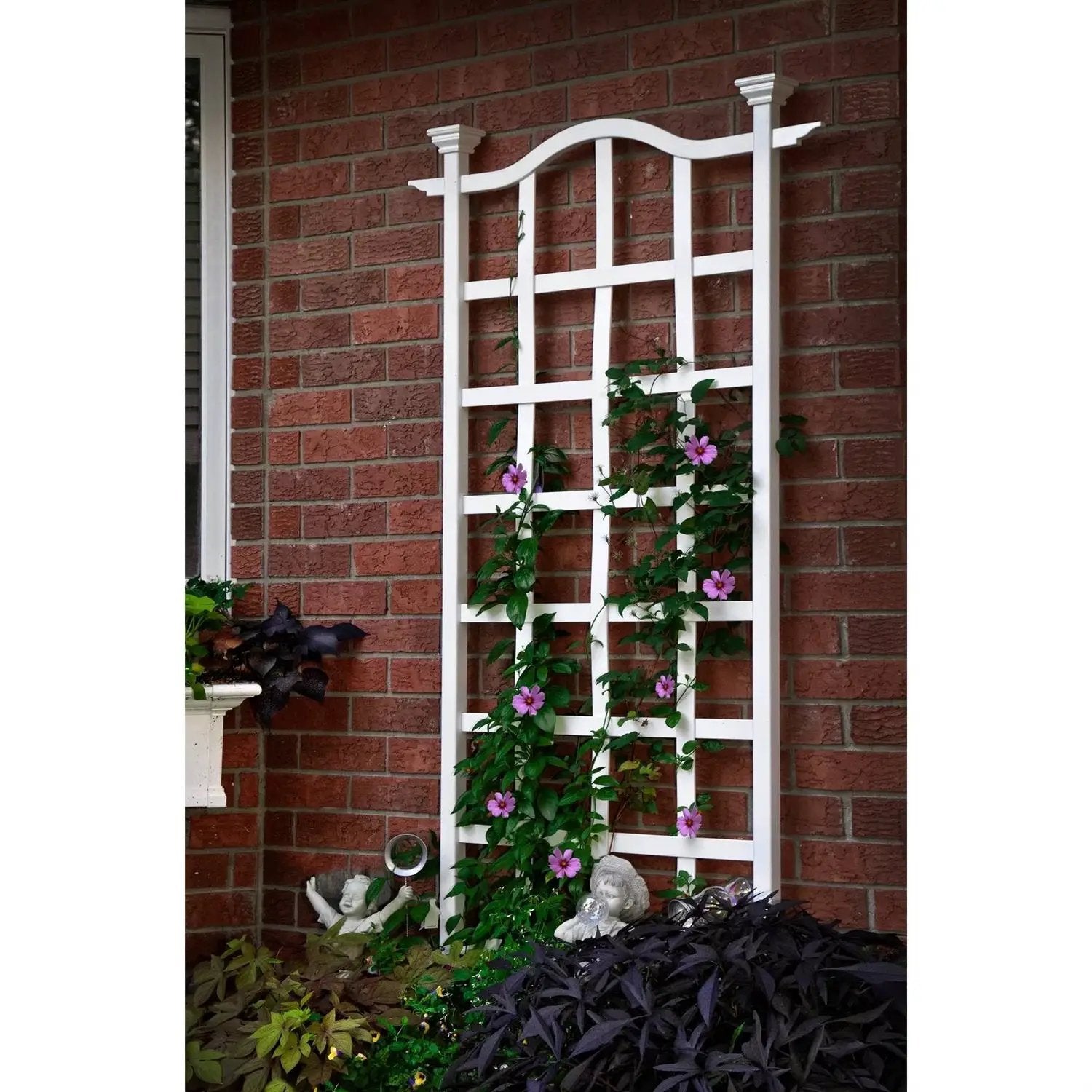 79-inch Outdoor Lattice Panel Garden Plant Trellis by HomePacific