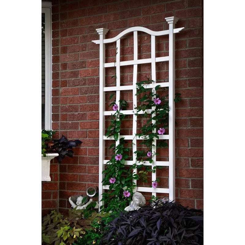 79-inch Outdoor Lattice Panel Garden Plant Trellis by HomePacific