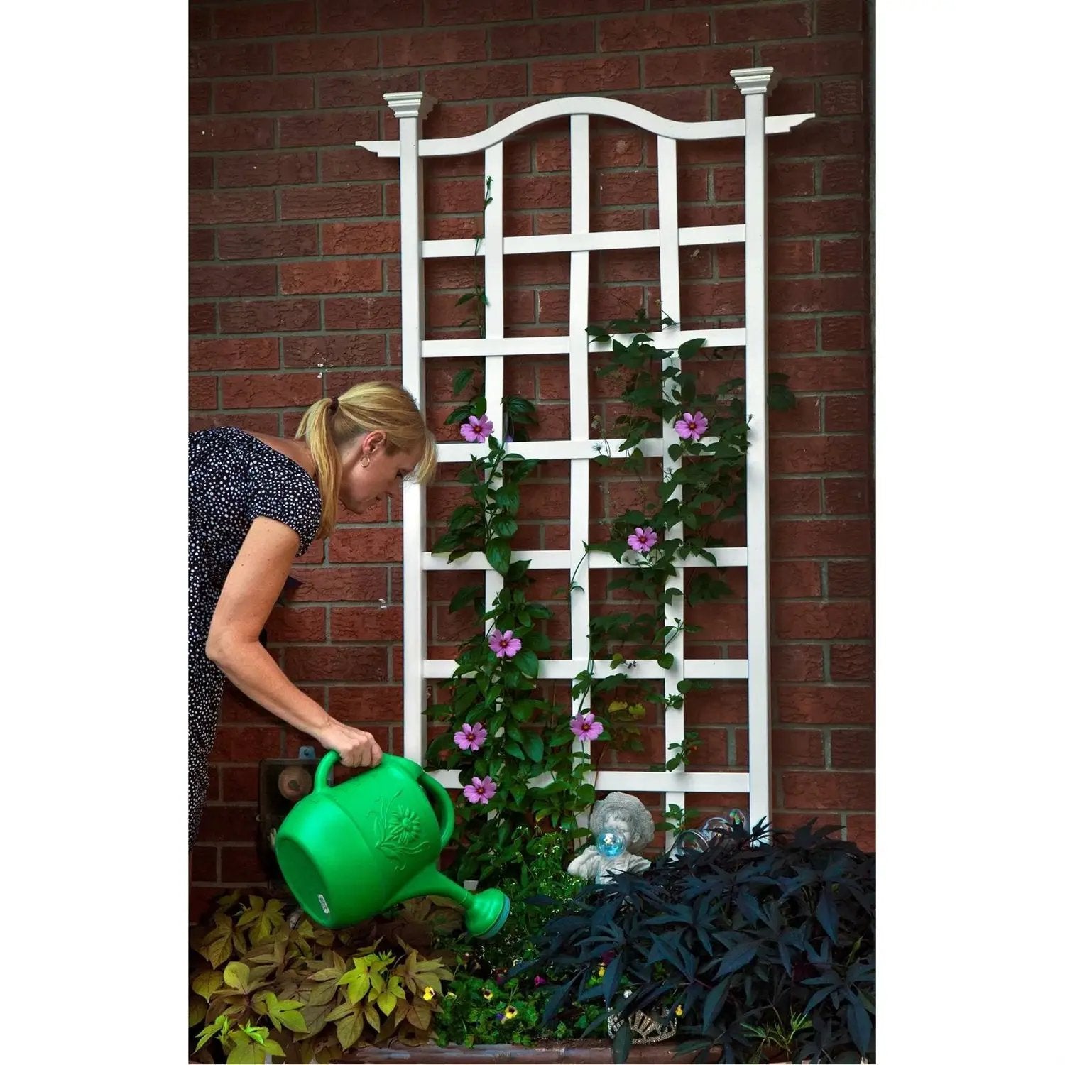 79-inch Outdoor Lattice Panel Garden Plant Trellis by HomePacific