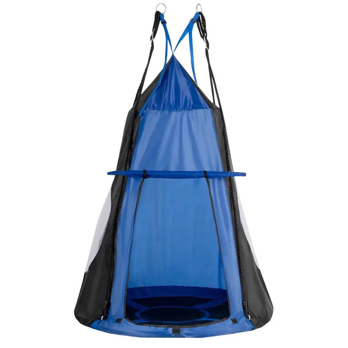 2-in-1 40 Inch Kids Hanging Chair Detachable Swing Tent Set, photo 4 of 11