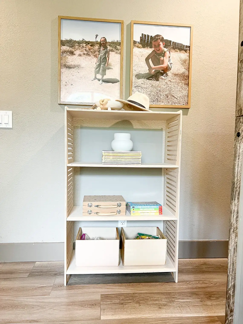SPARROW- Large Toy Shelf by Bush Acres
