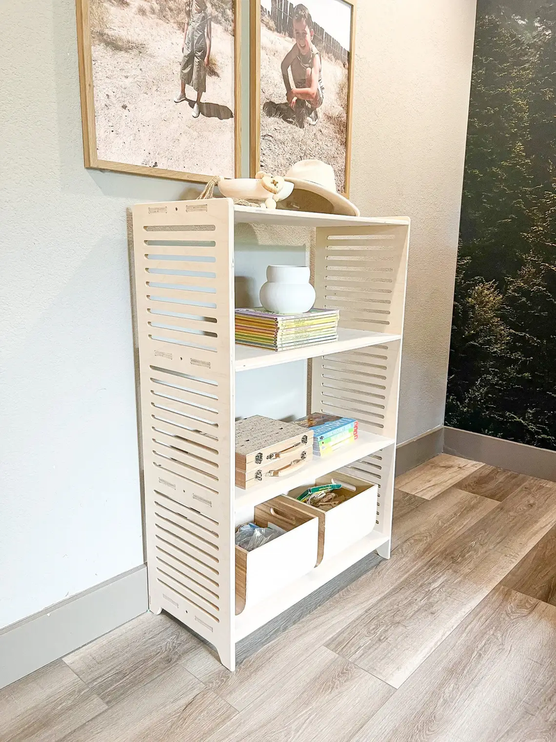 SPARROW- Large Toy Shelf by Bush Acres