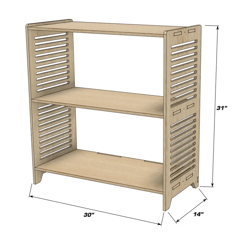 SPARROW- Medium Toy Shelf by Bush Acres