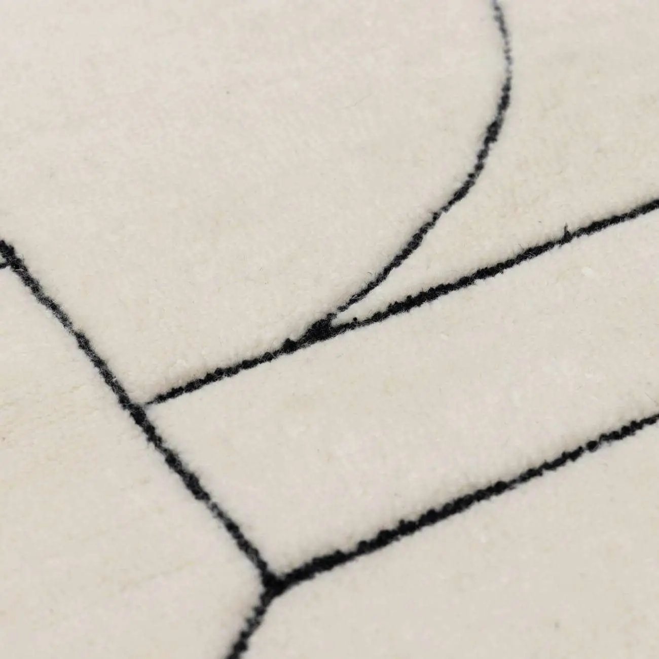 Fusao Rose Cream Area Rug - Clearance by Boutique Rugs