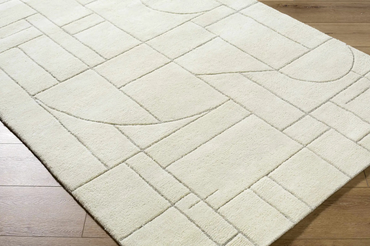 Fusao Off White Area Rug - Clearance, photo 3 of 19