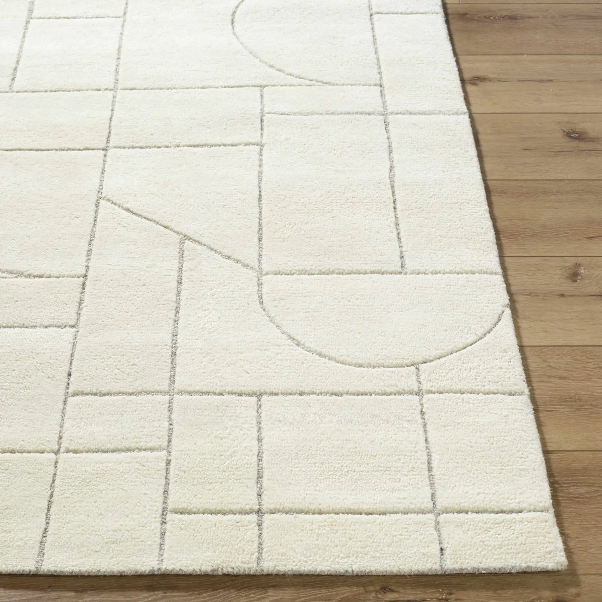 Fusao Off White Area Rug - Clearance, photo 4 of 19