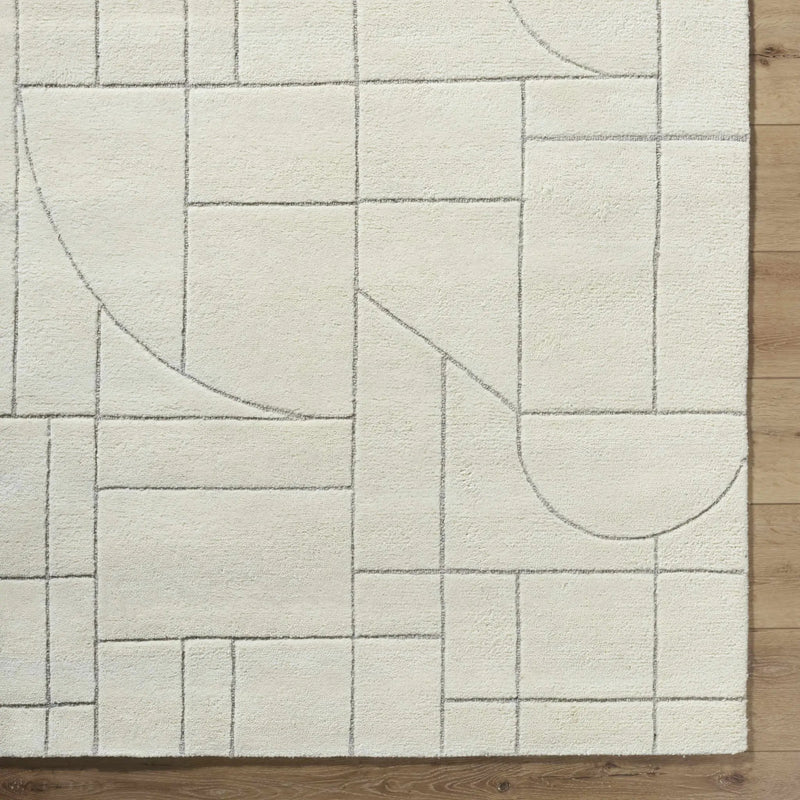 Fusao Off White Area Rug - Clearance by Boutique Rugs