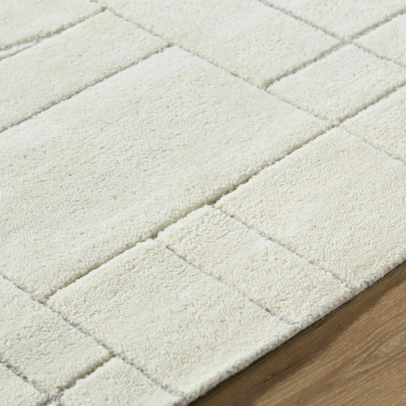 Fusao Off White Area Rug - Clearance by Boutique Rugs