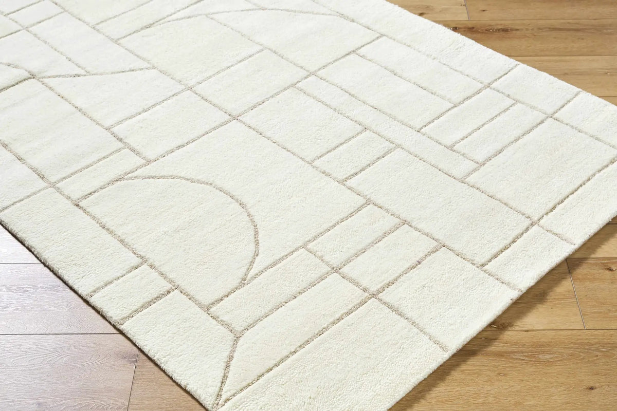 Fusao Beige Area Rug, photo 6 of 18