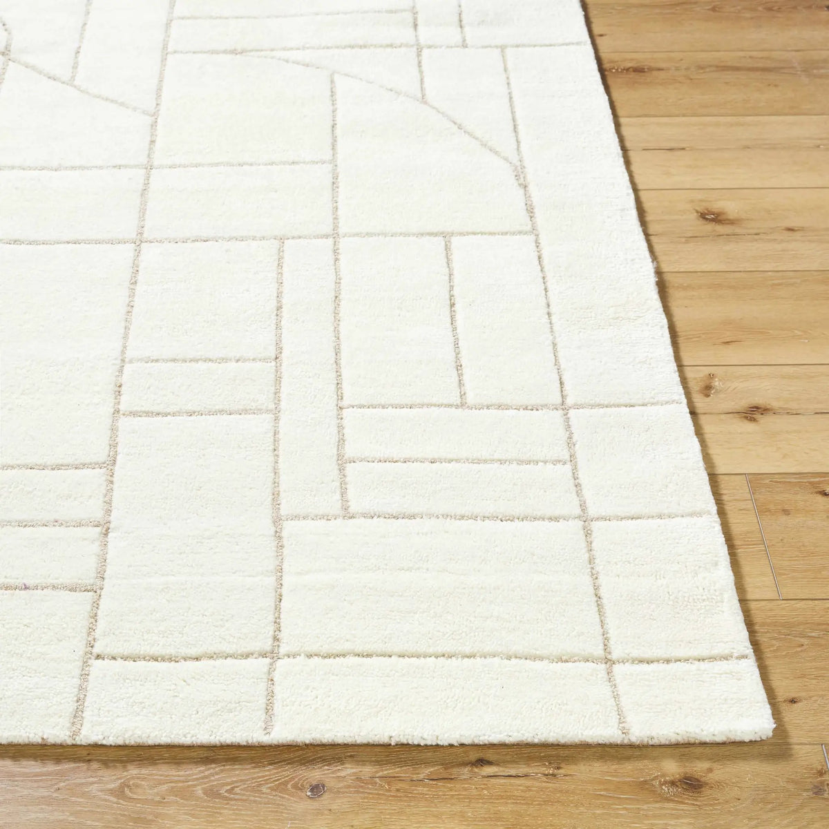 Fusao Beige Area Rug, photo 15 of 18