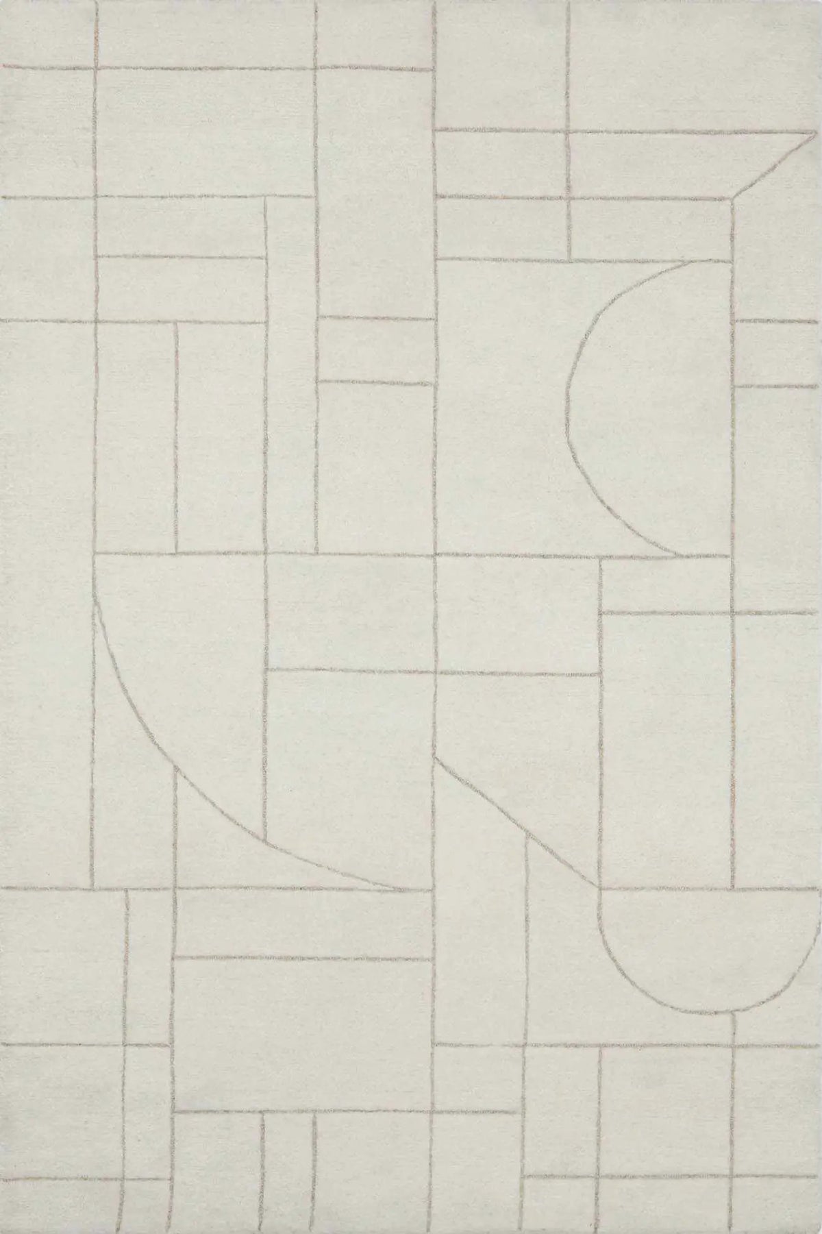 Fusao Beige Area Rug