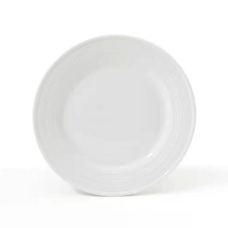 16-Piece White Ceramic Dinnerware Set w/ Bowls Plates and Mugs - Service for 4 by HomePacific