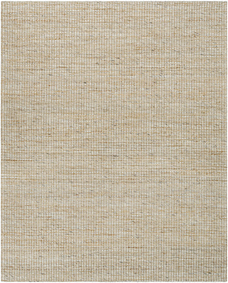 Riki Cream Jute-Wool Blend Rug by Boutique Rugs