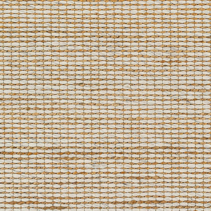 Riki Cream Jute-Wool Blend Rug by Boutique Rugs