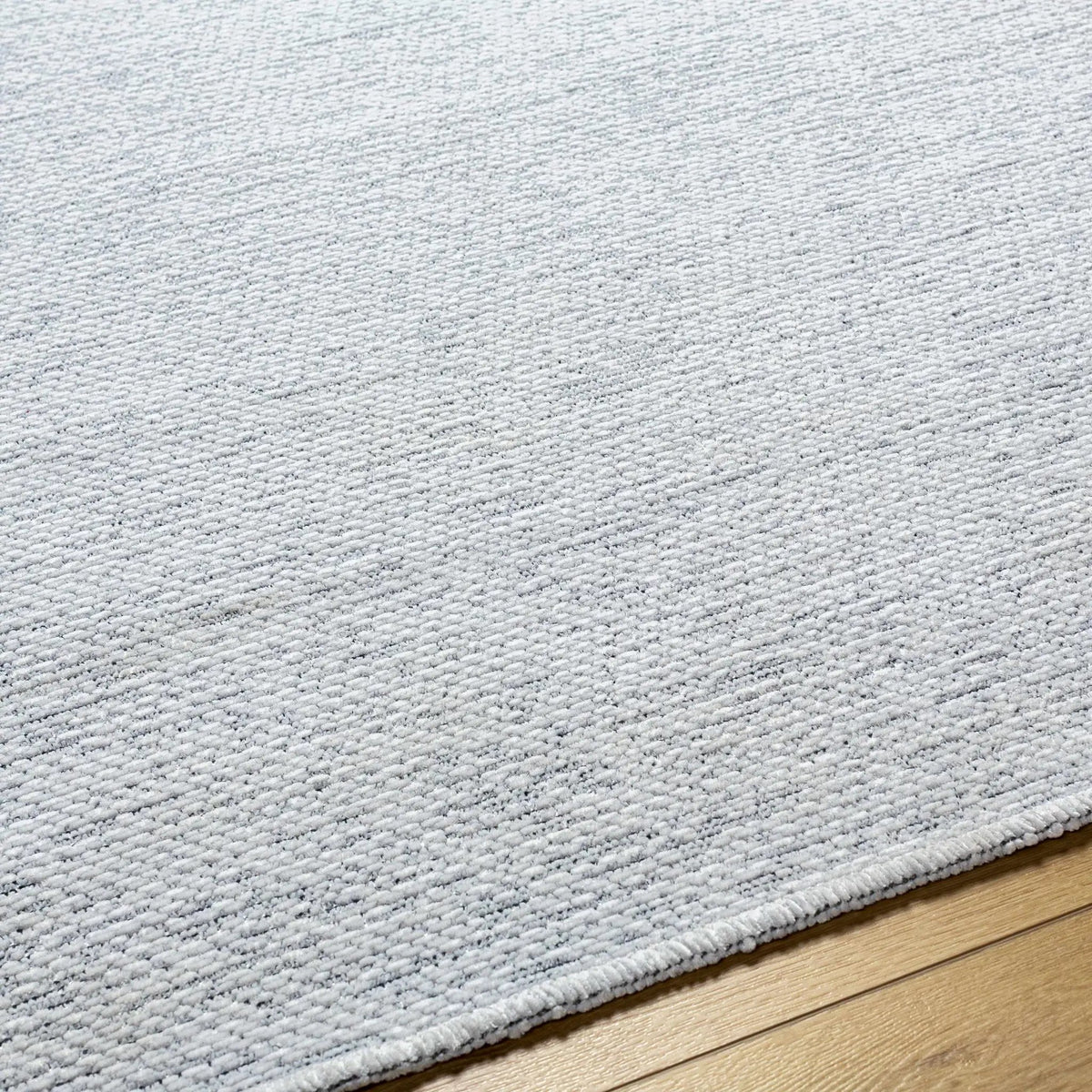 Isako Light Blue Solid Washable Rug - Clearance, photo 7 of 13