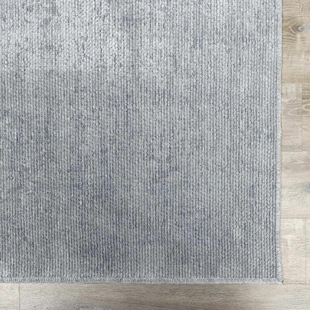 Isako Blue & Gray Solid Washable Area Rug - Clearance, photo 6 of 11