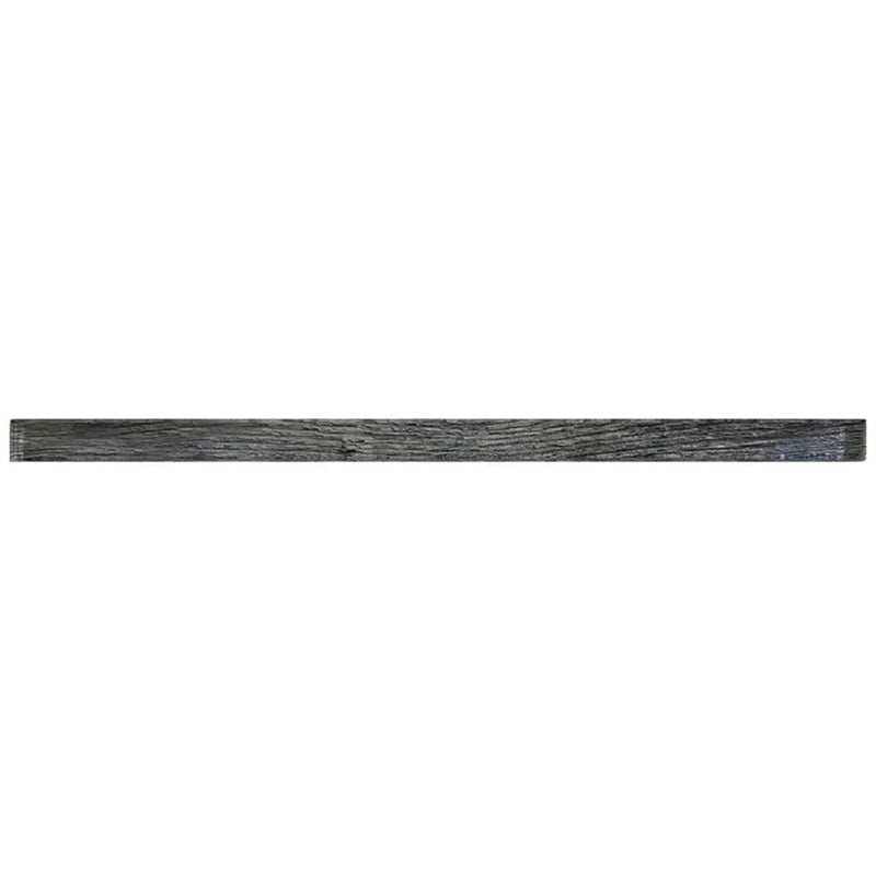 Spruce Blue 0.5x12 Glossy Glass Pencil Tile Trim (10 pack, 0.5 sq ft/case) by Apollo Tile
