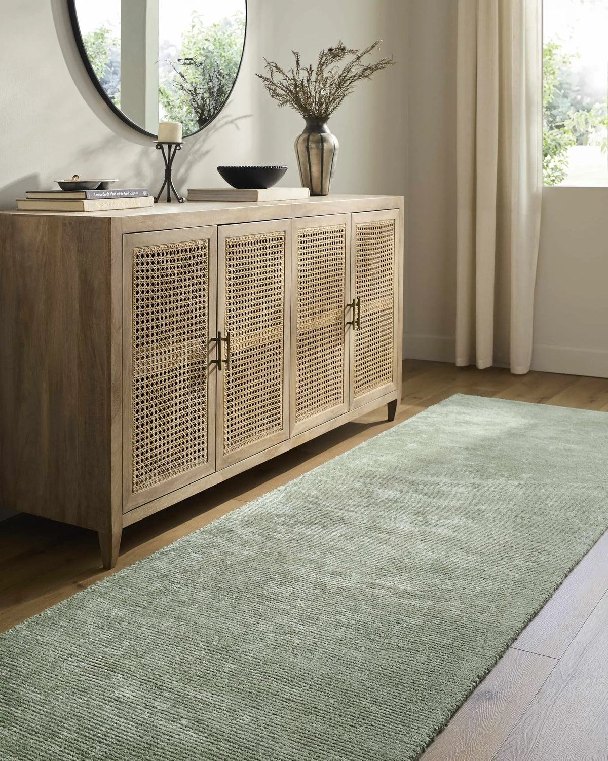 Helio Area Rug, installed in a room 3