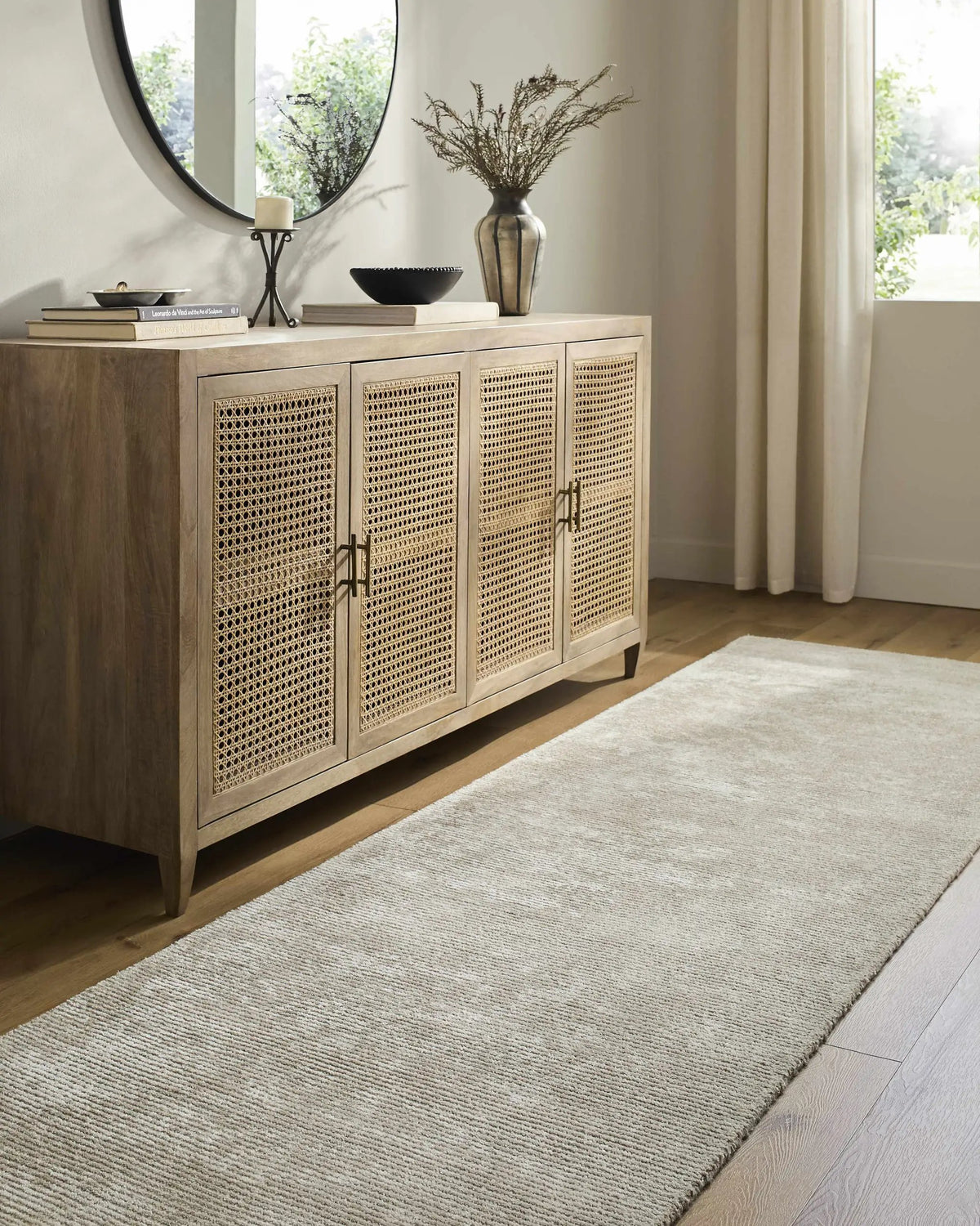 Pirro Premium Wool Blend Rug, installed in a room 3