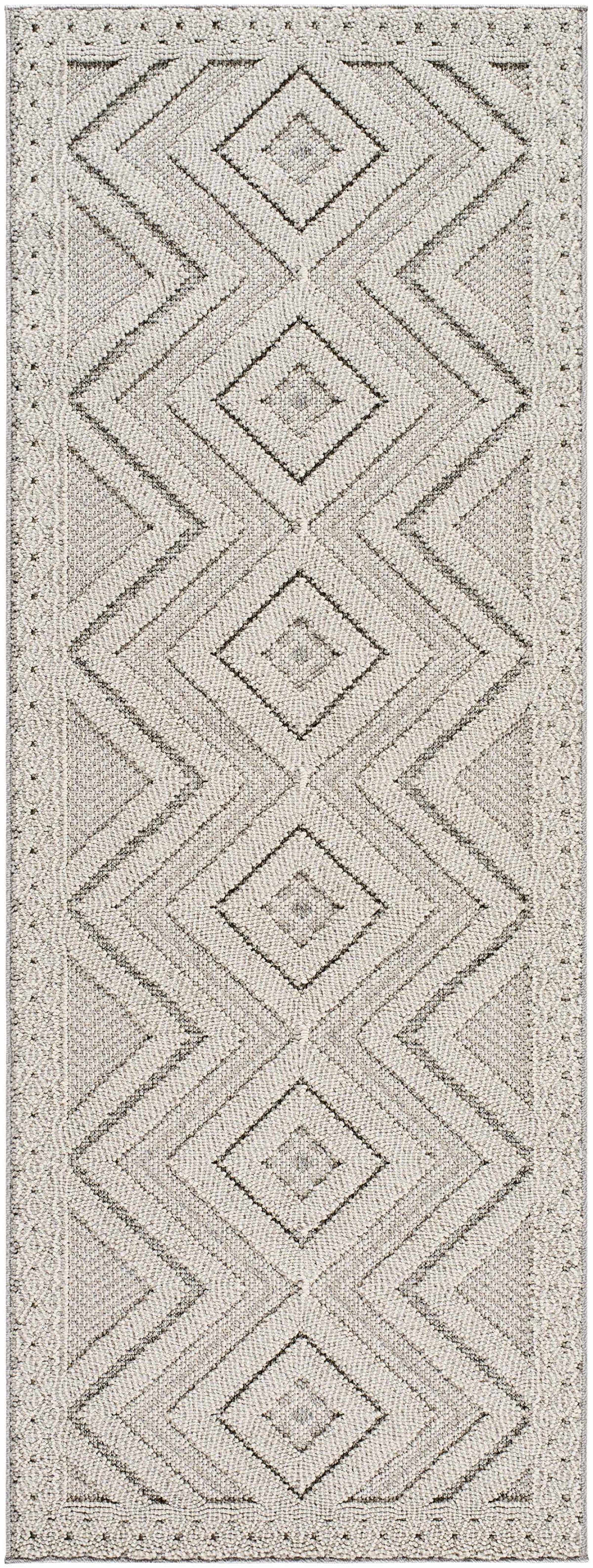 Aimee Natural Gray Outdoor Area Rug - Clearance, photo 7 of 7