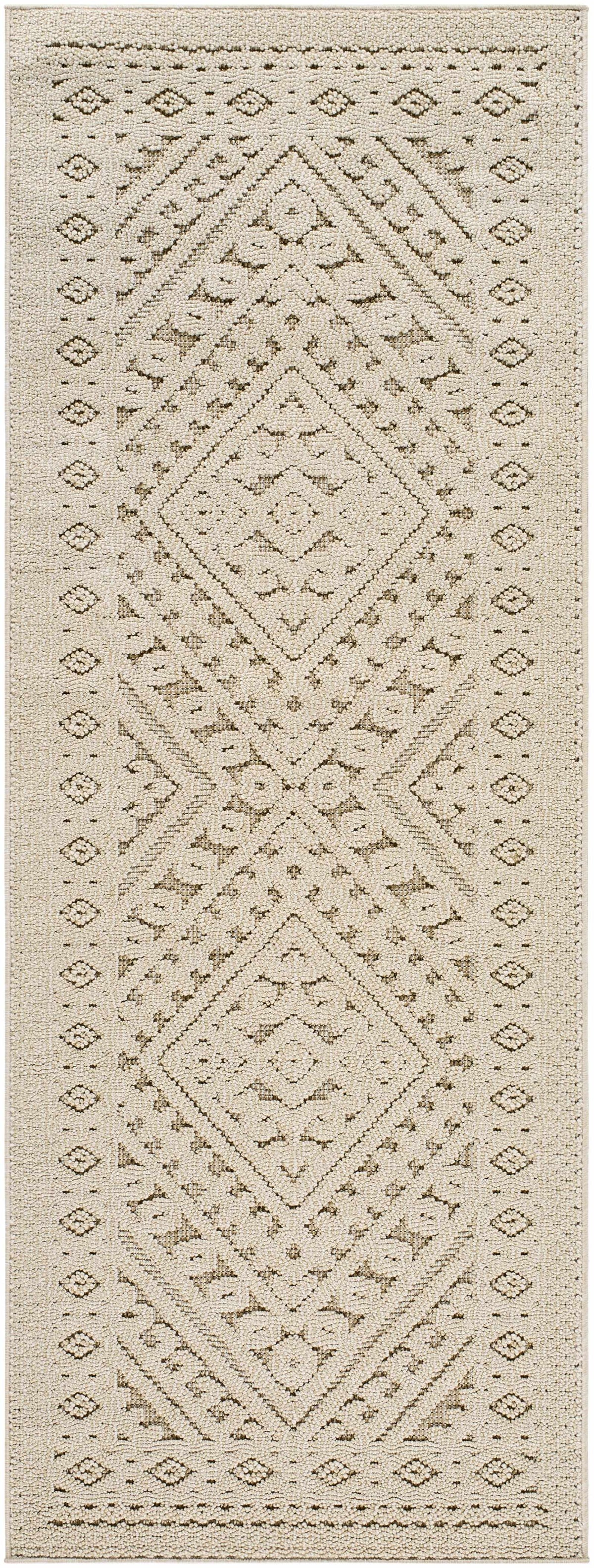 Hibah Bone Outdoor Area Rug - Clearance, photo 3 of 12