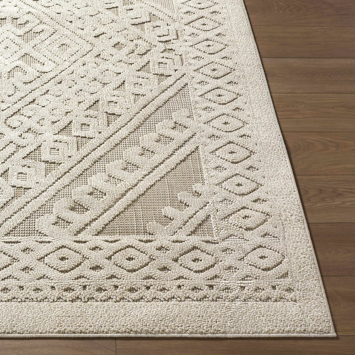 Hibah Bone Outdoor Area Rug - Clearance, photo 12 of 12