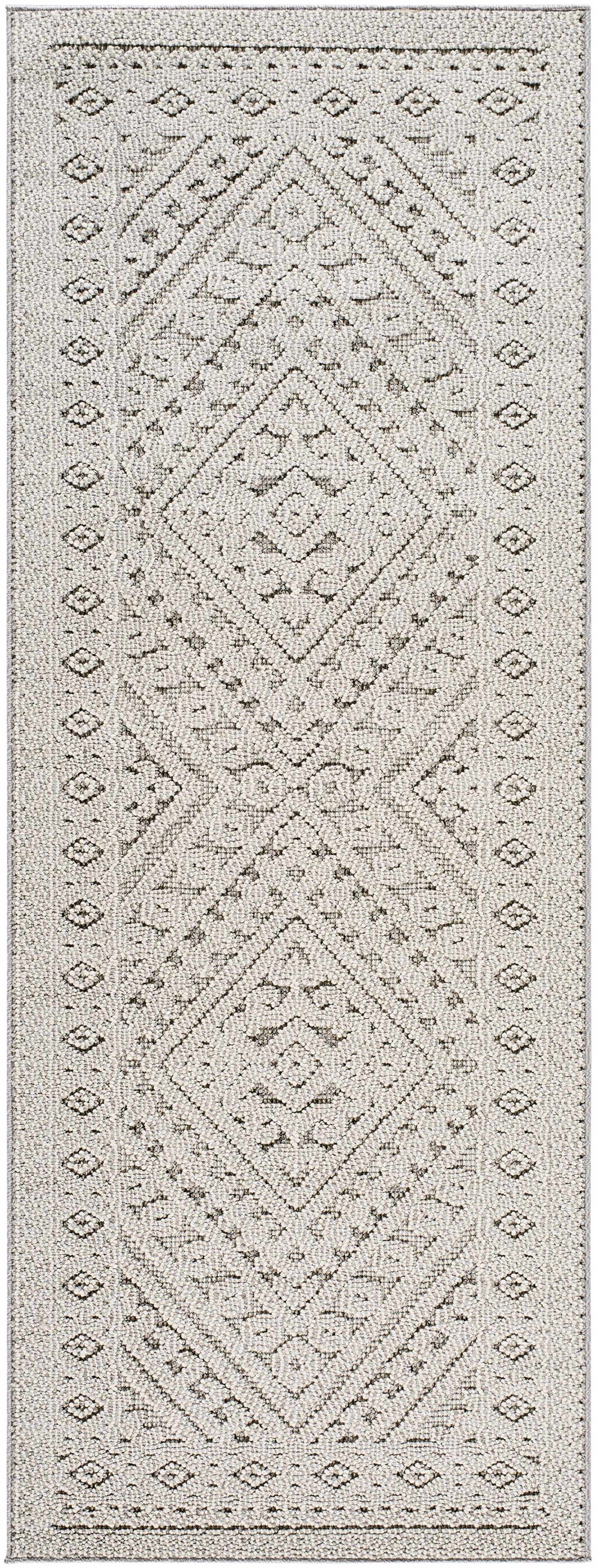 Hibah Natural Gray Outdoor Area Rug - Clearance, photo 7 of 7