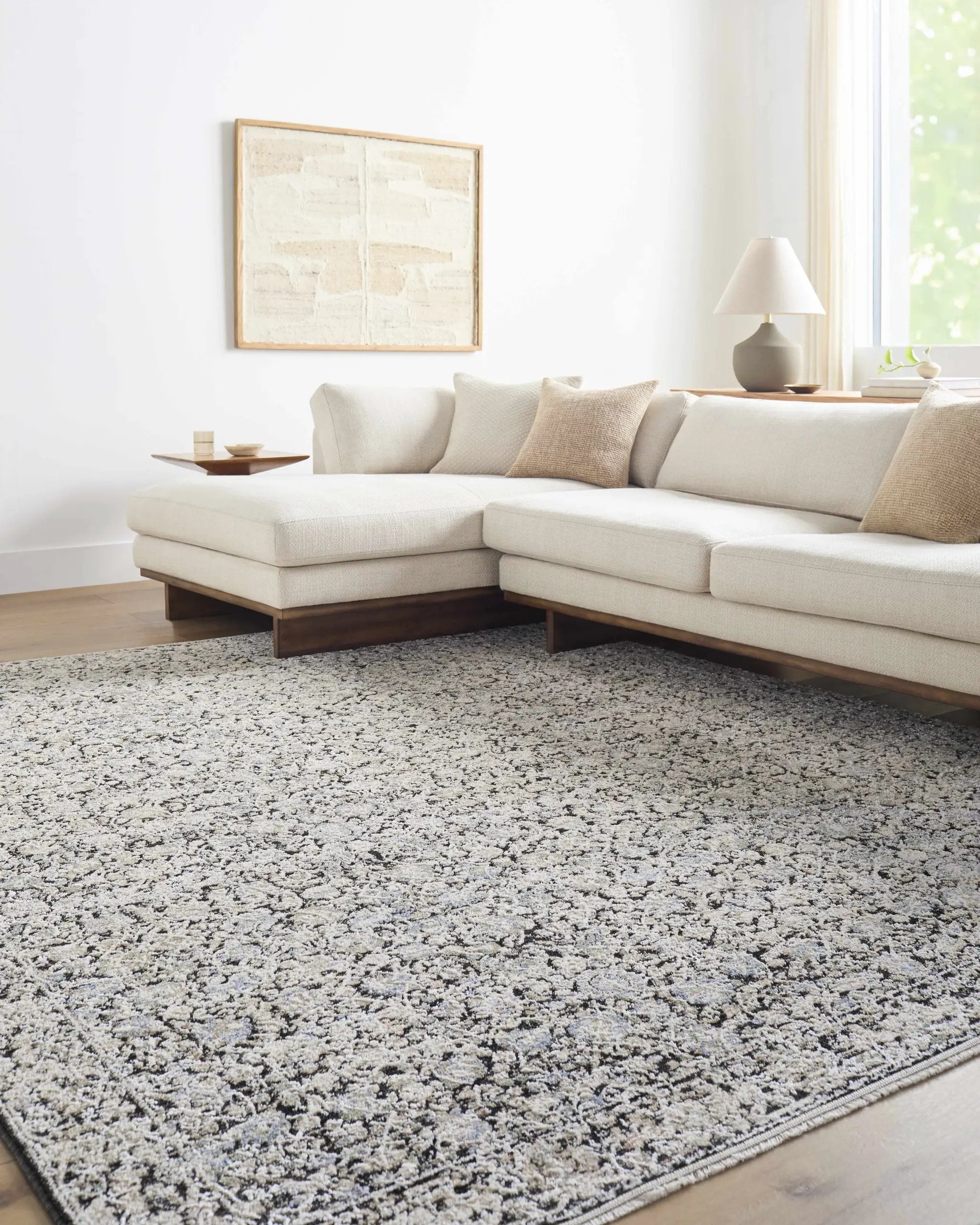 Haran Cloud Gray Area Rug by Boutique Rugs
