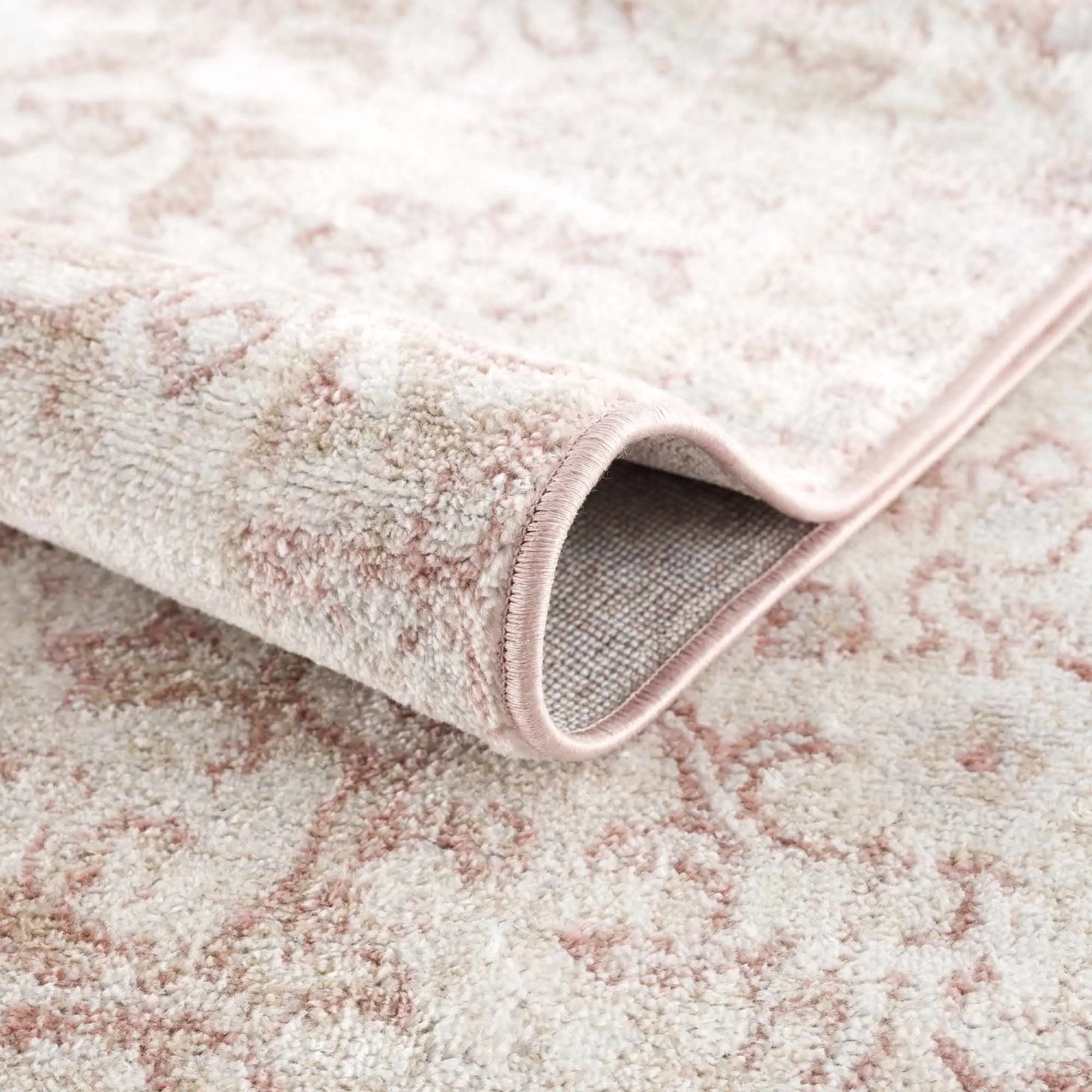 Snead Pink Floral Rug by Boutique Rugs