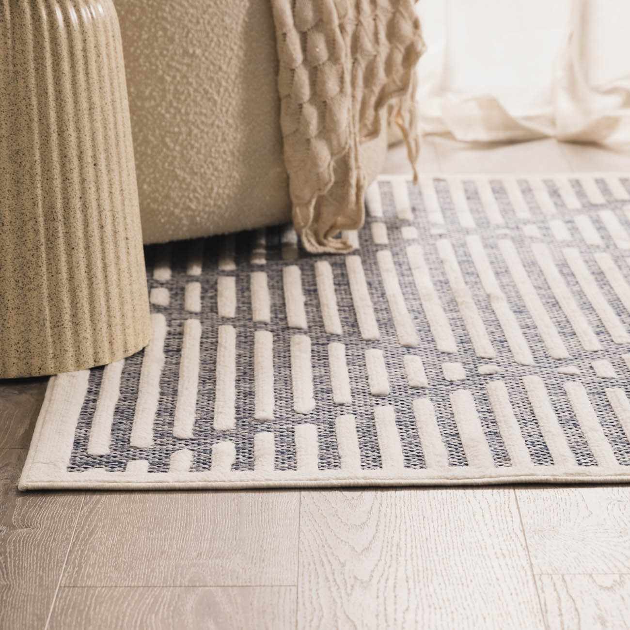 Anah Blue Outdoor Rug by Boutique Rugs