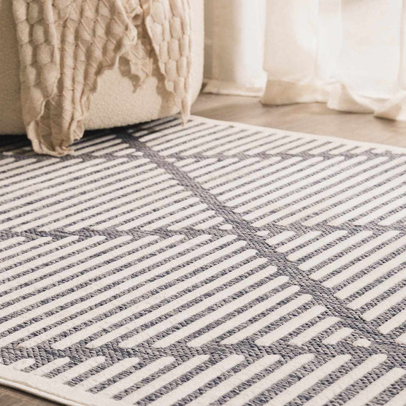 Anah Blue Outdoor Rug by Boutique Rugs